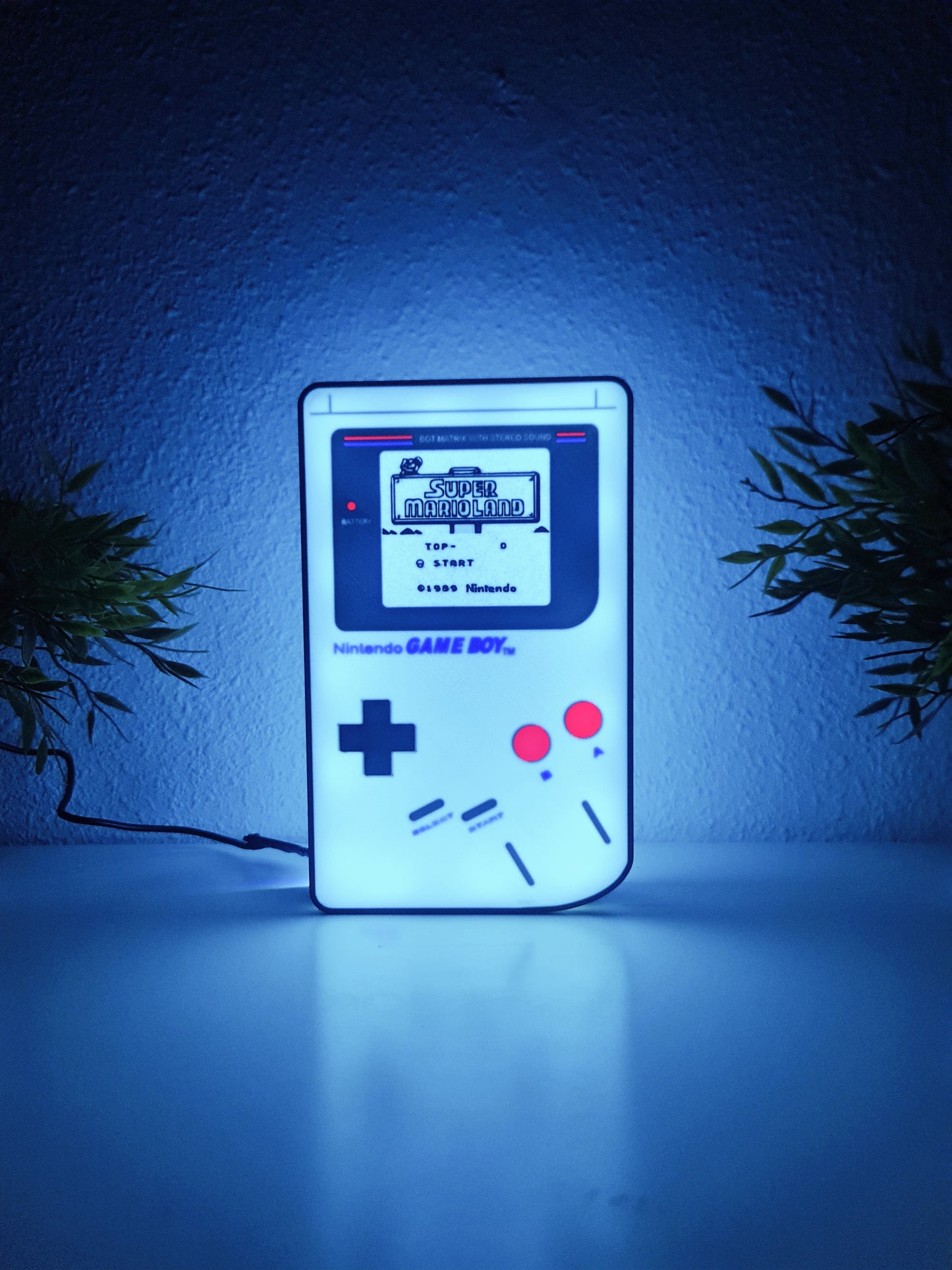 Gameboy Shaped LED Lamp!