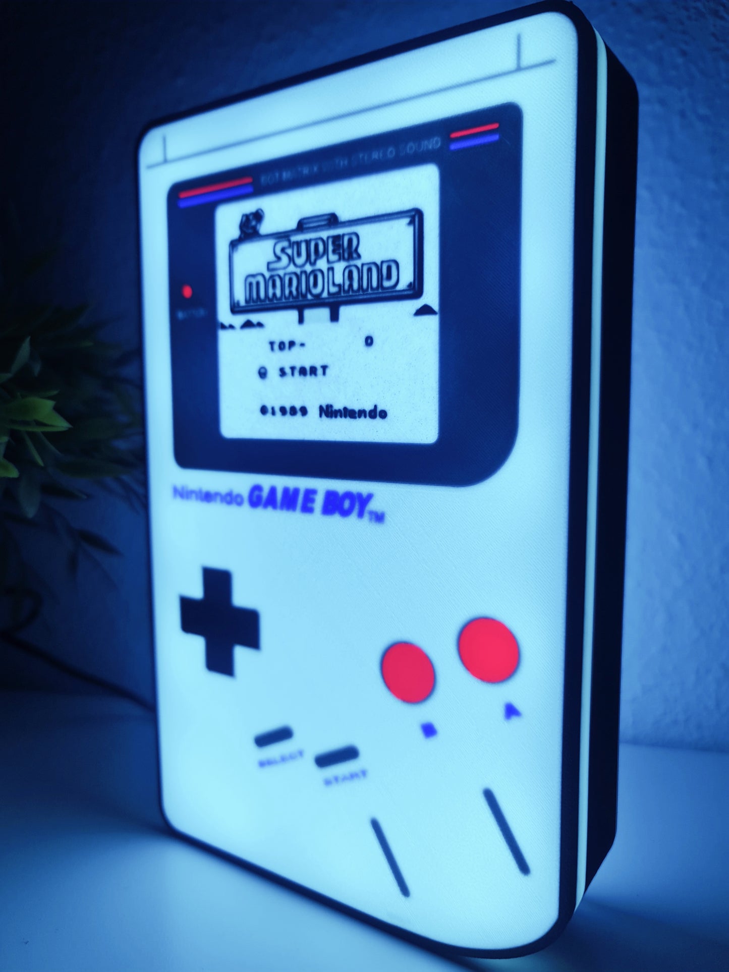 Gameboy Shaped LED Lamp!