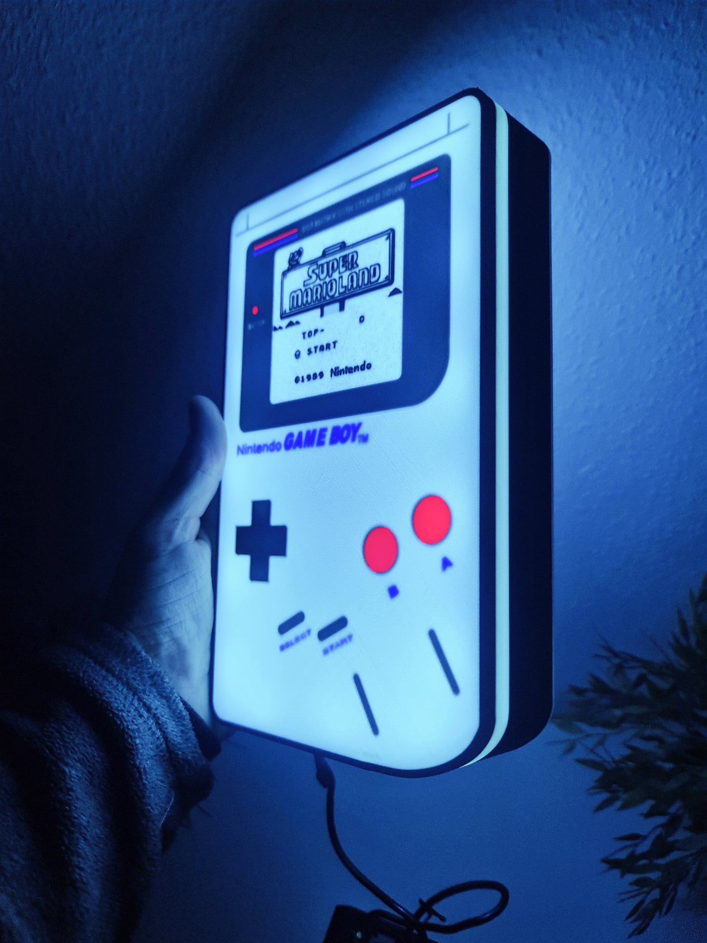 Gameboy Shaped LED Lamp!