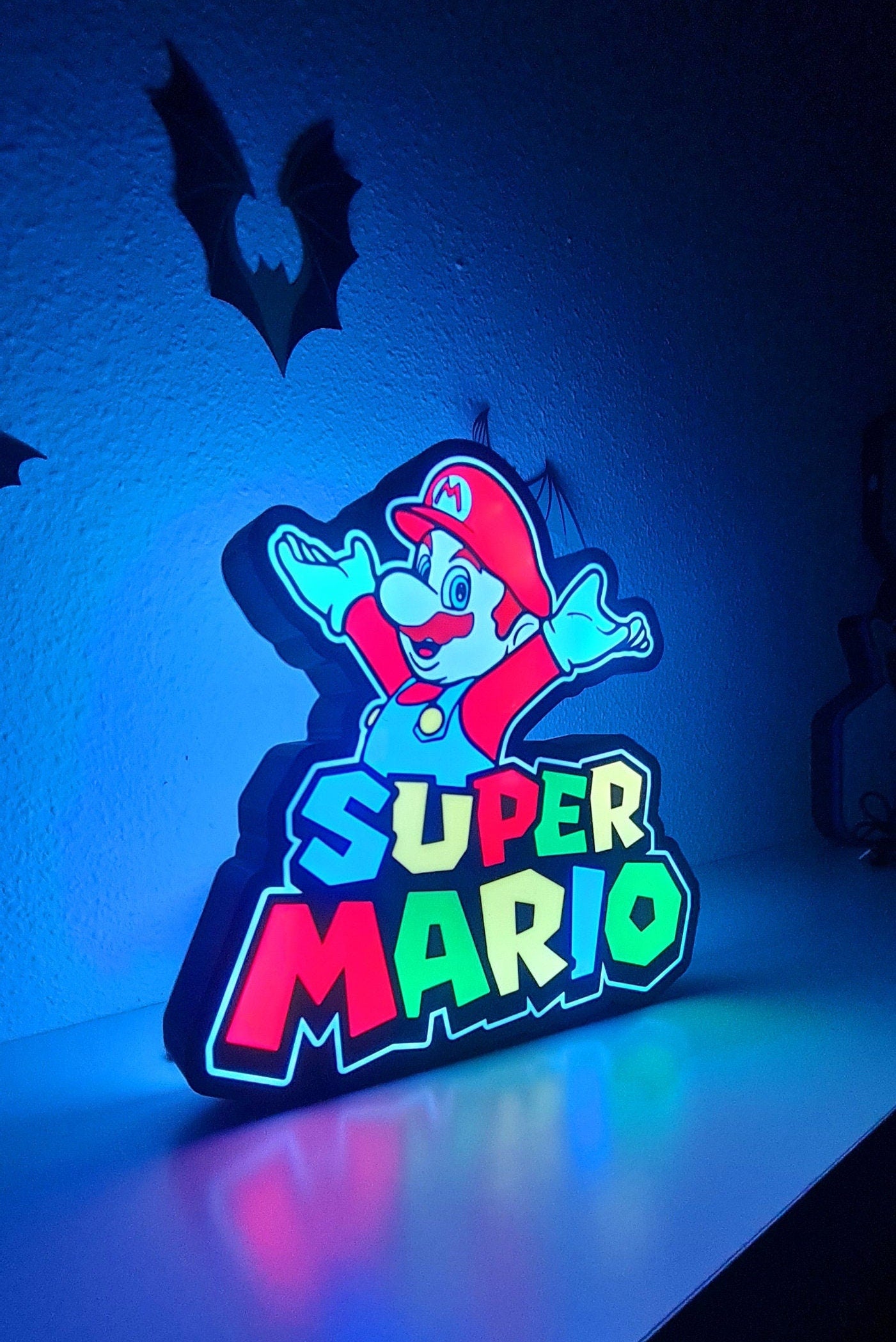 Lámpara LED de Super Mario