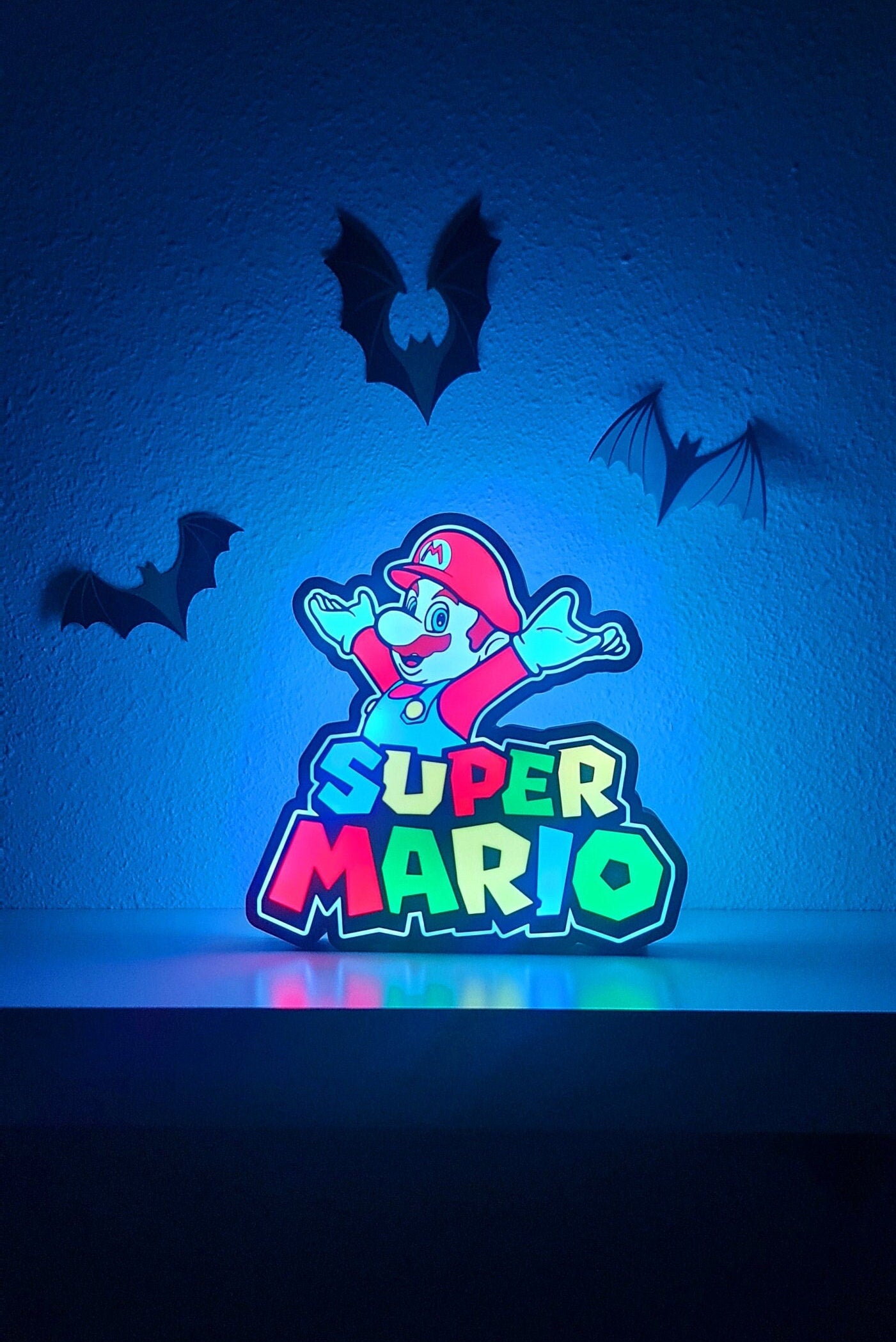 Lámpara LED de Super Mario