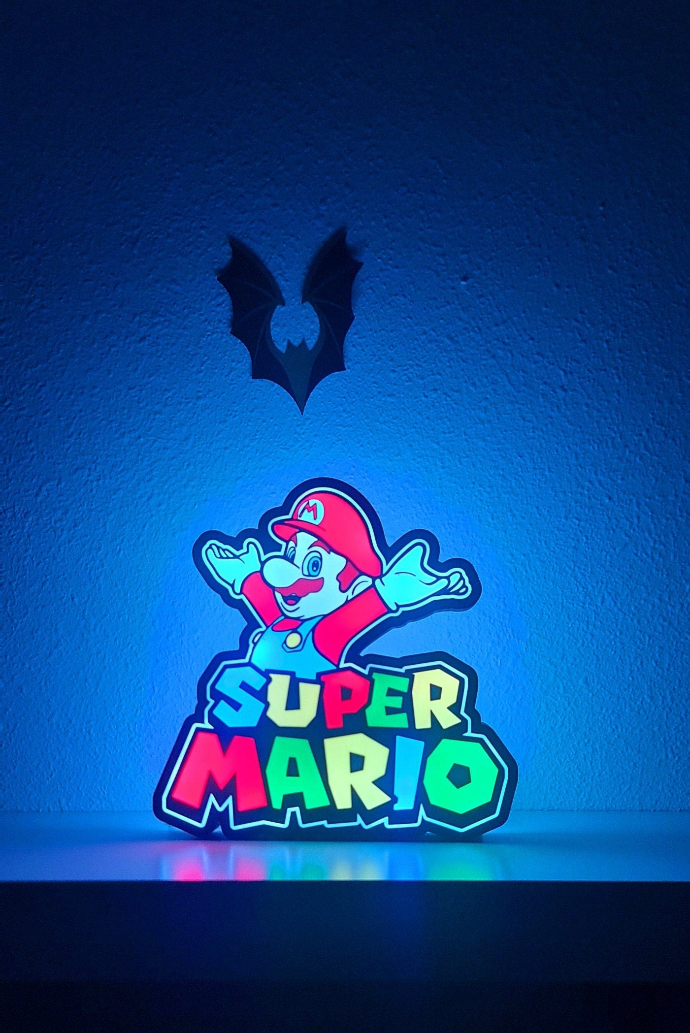 Lámpara LED de Super Mario