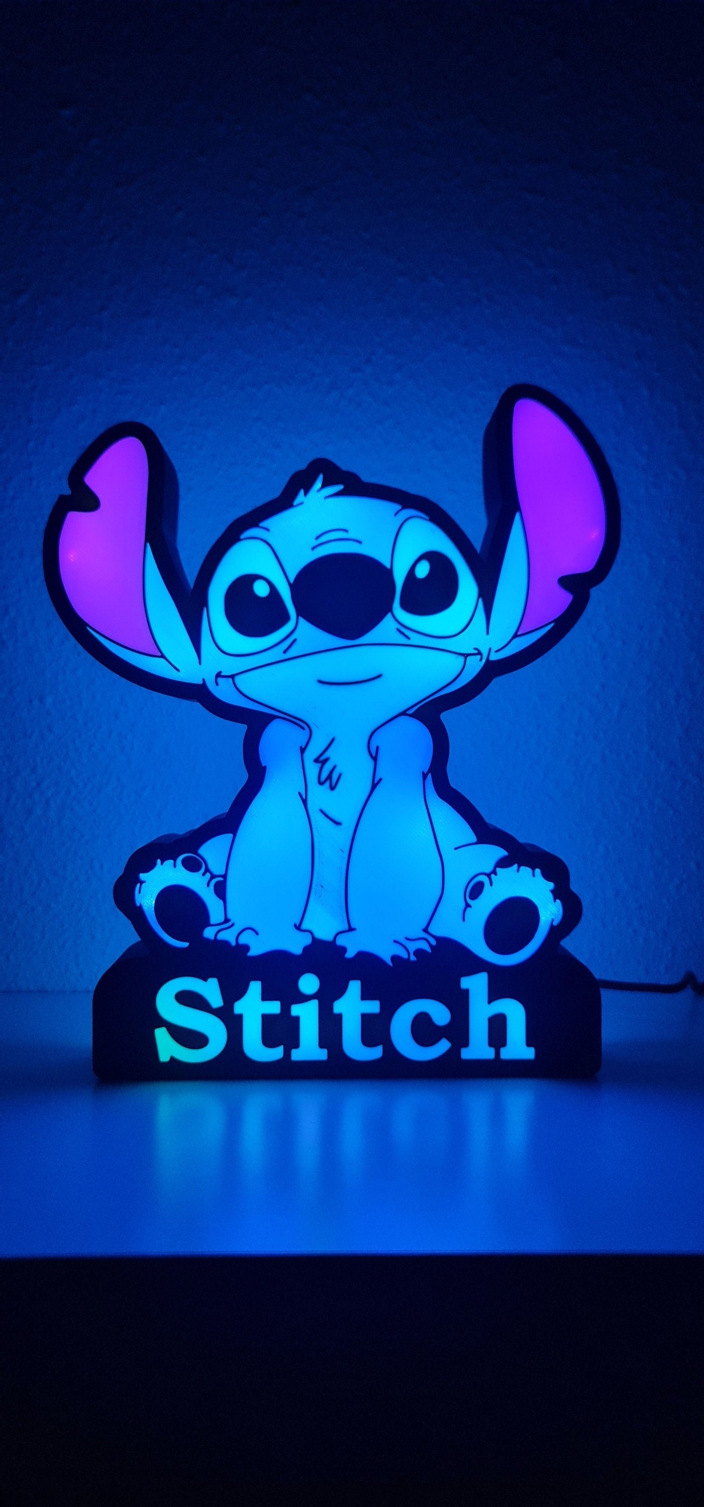 Lámpara LED de Stitch