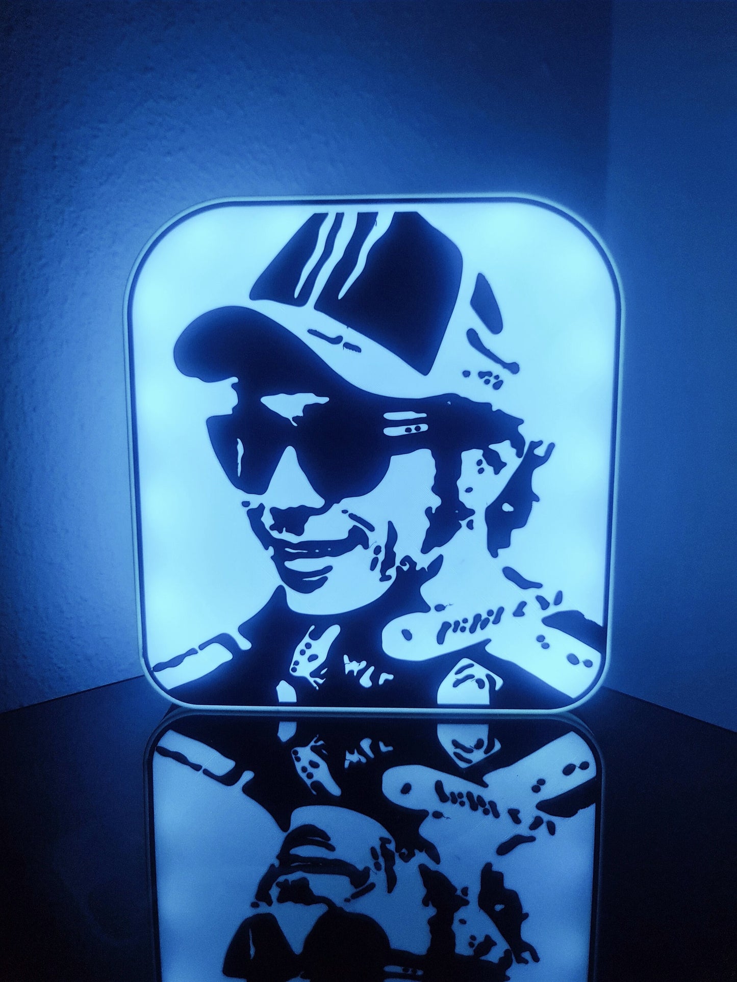 Luz LED De Silueta Valentino Rossi