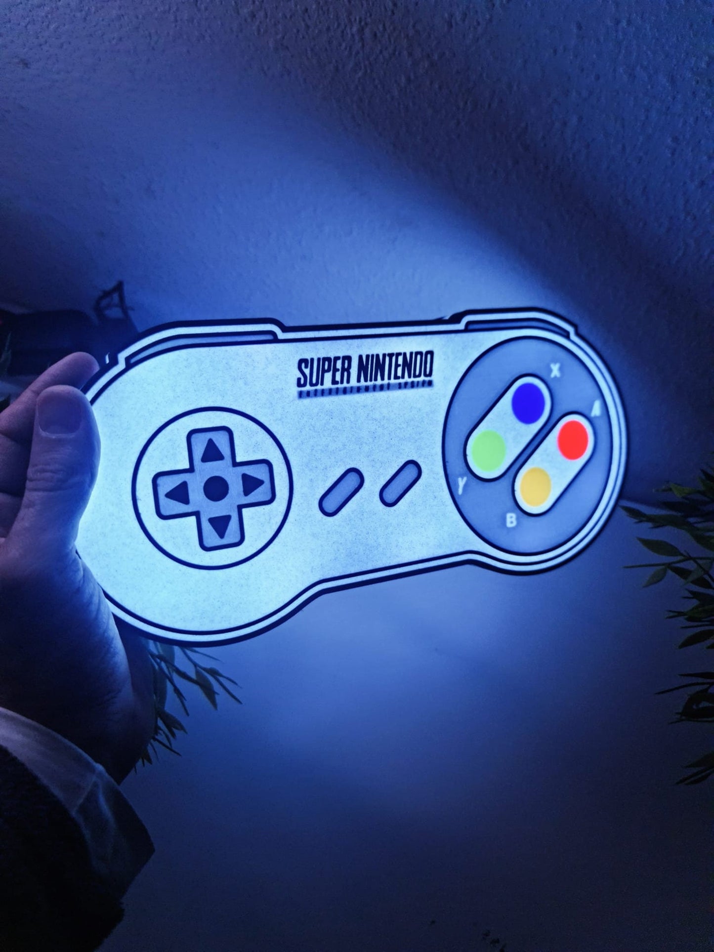 LED-Lampe von Super Nintendo Mando