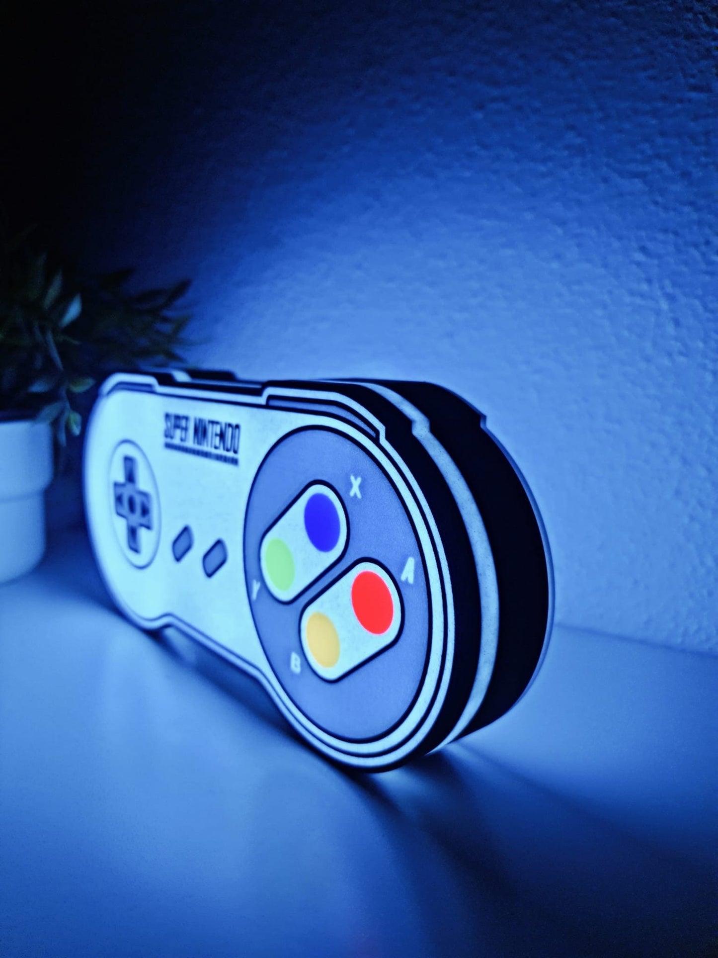 LED-Lampe von Super Nintendo Mando