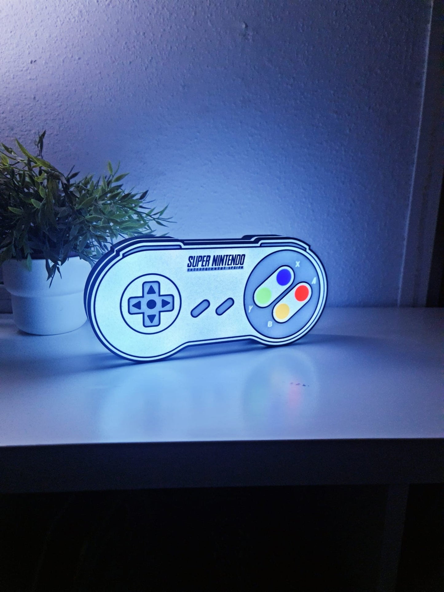 LED-Lampe von Super Nintendo Mando