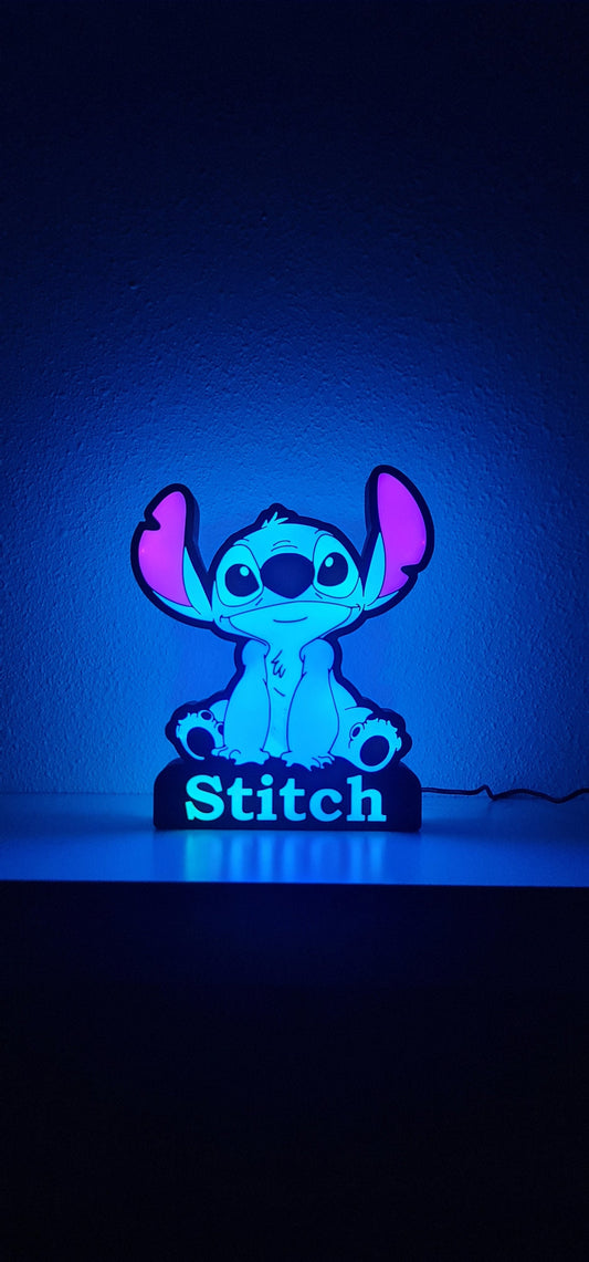 Lámpara LED de Stitch