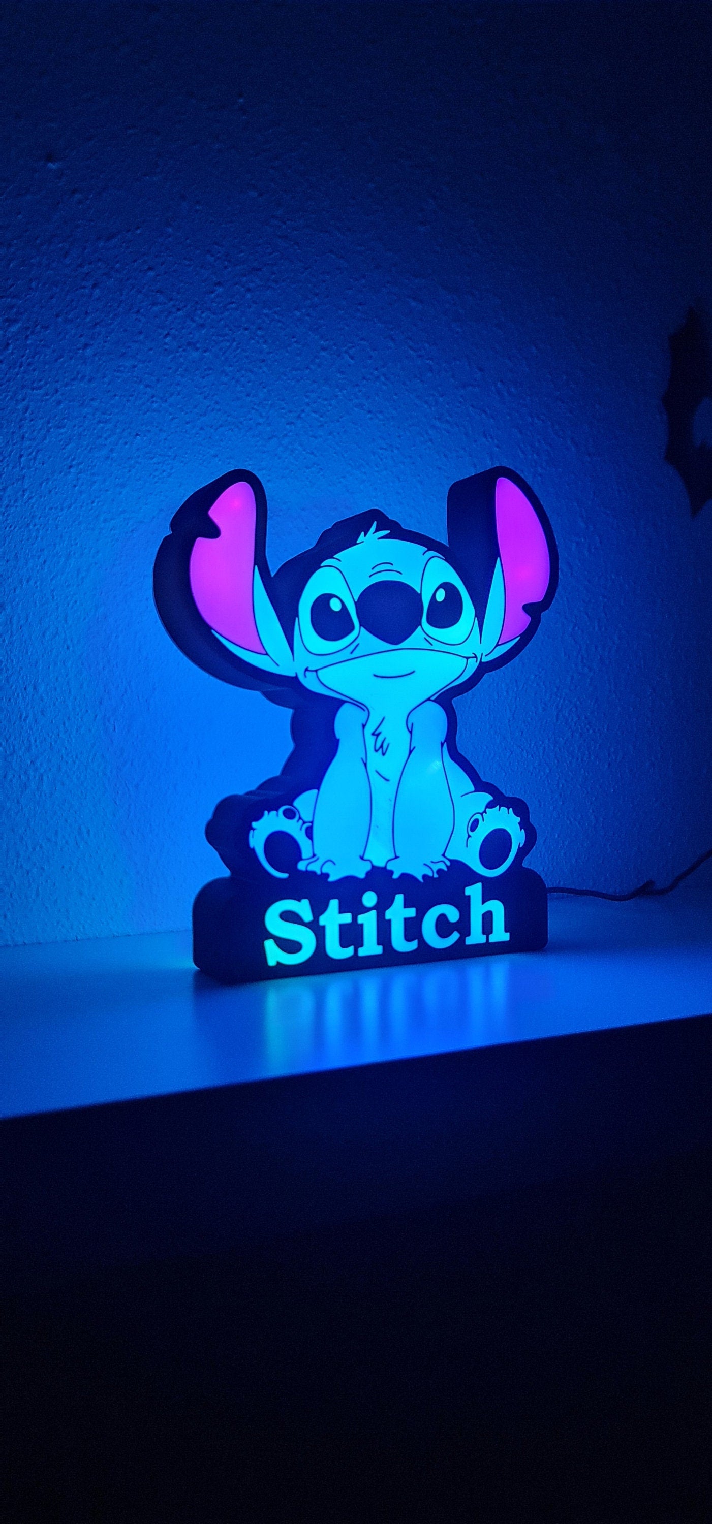 Lámpara LED de Stitch