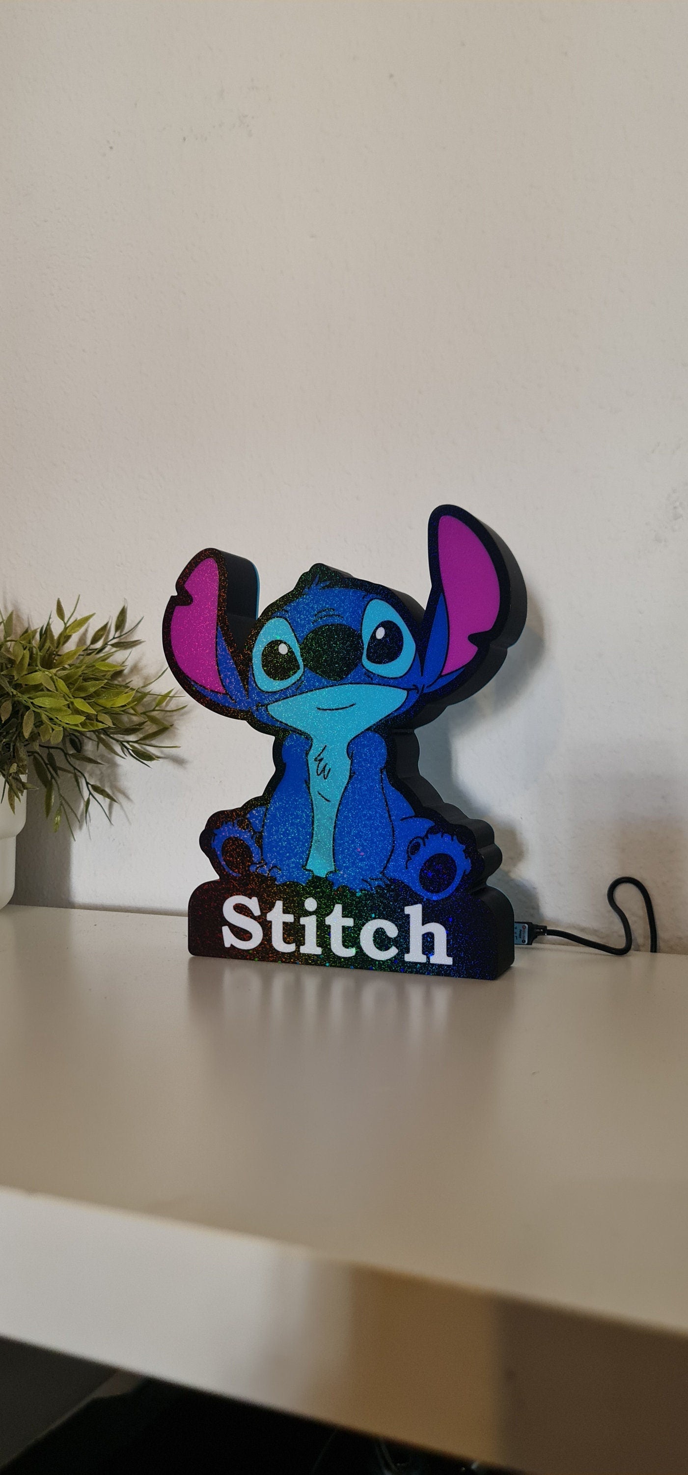 Lámpara LED de Stitch