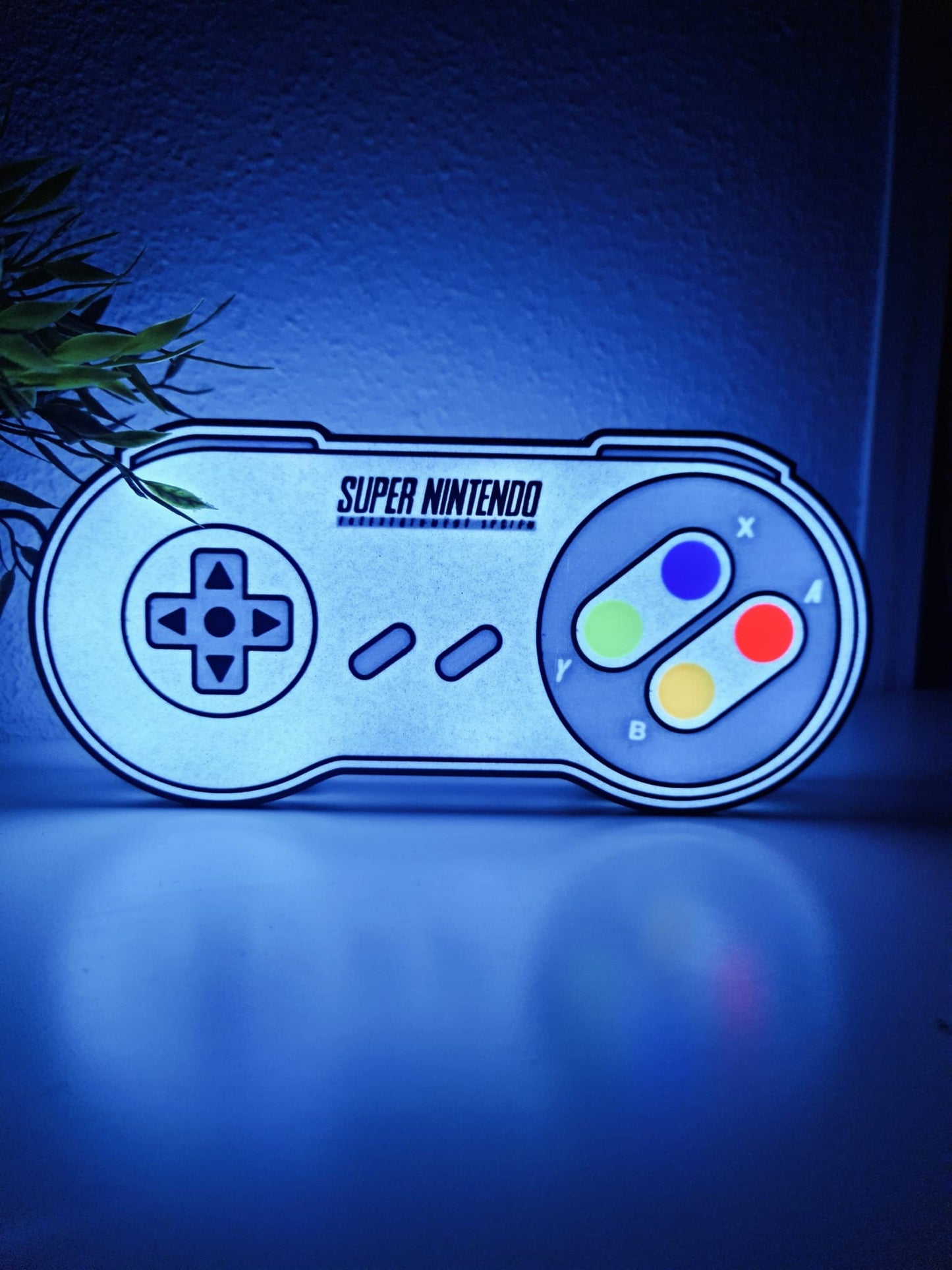 LED-Lampe von Super Nintendo Mando