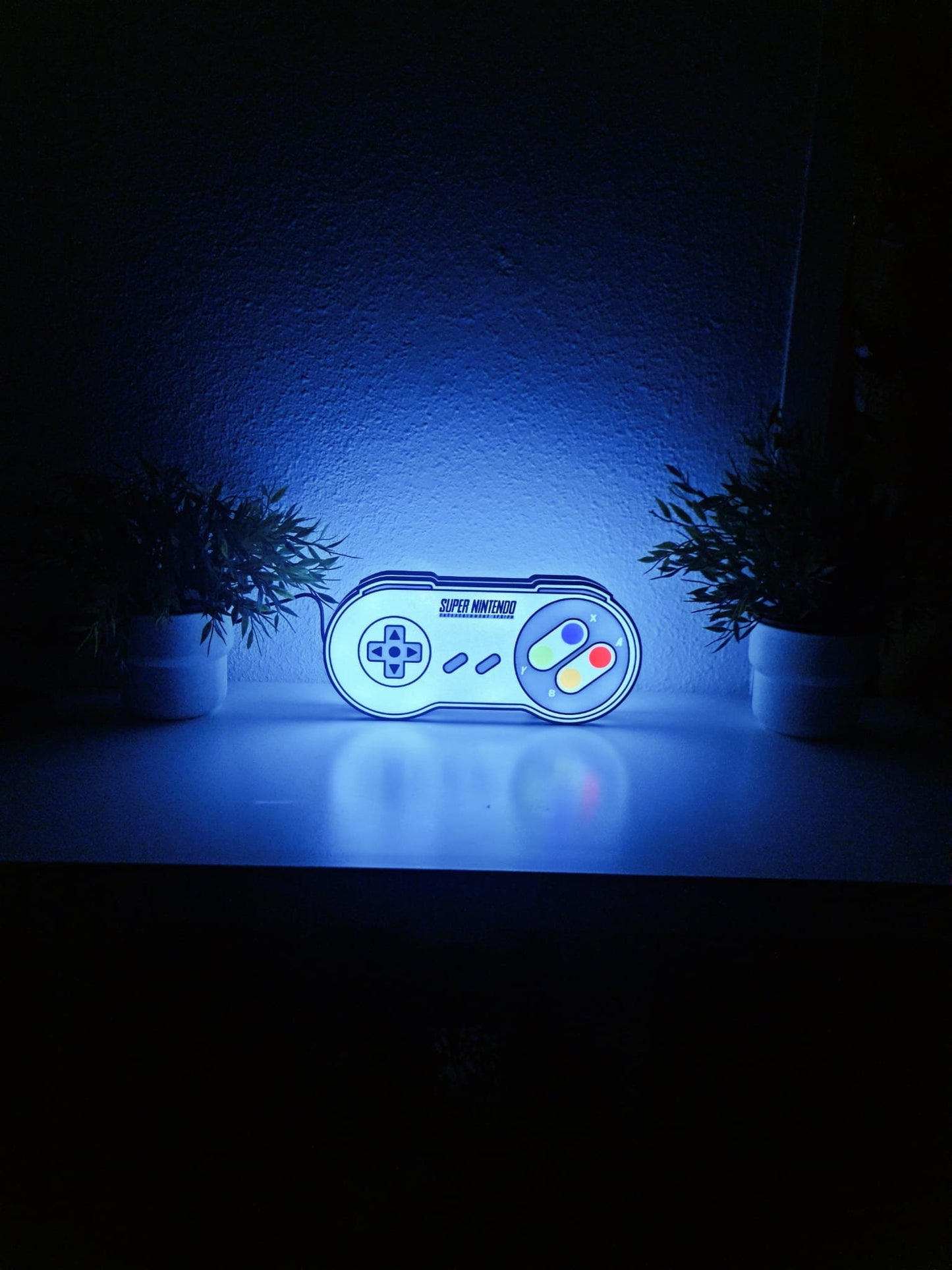 LED-Lampe von Super Nintendo Mando