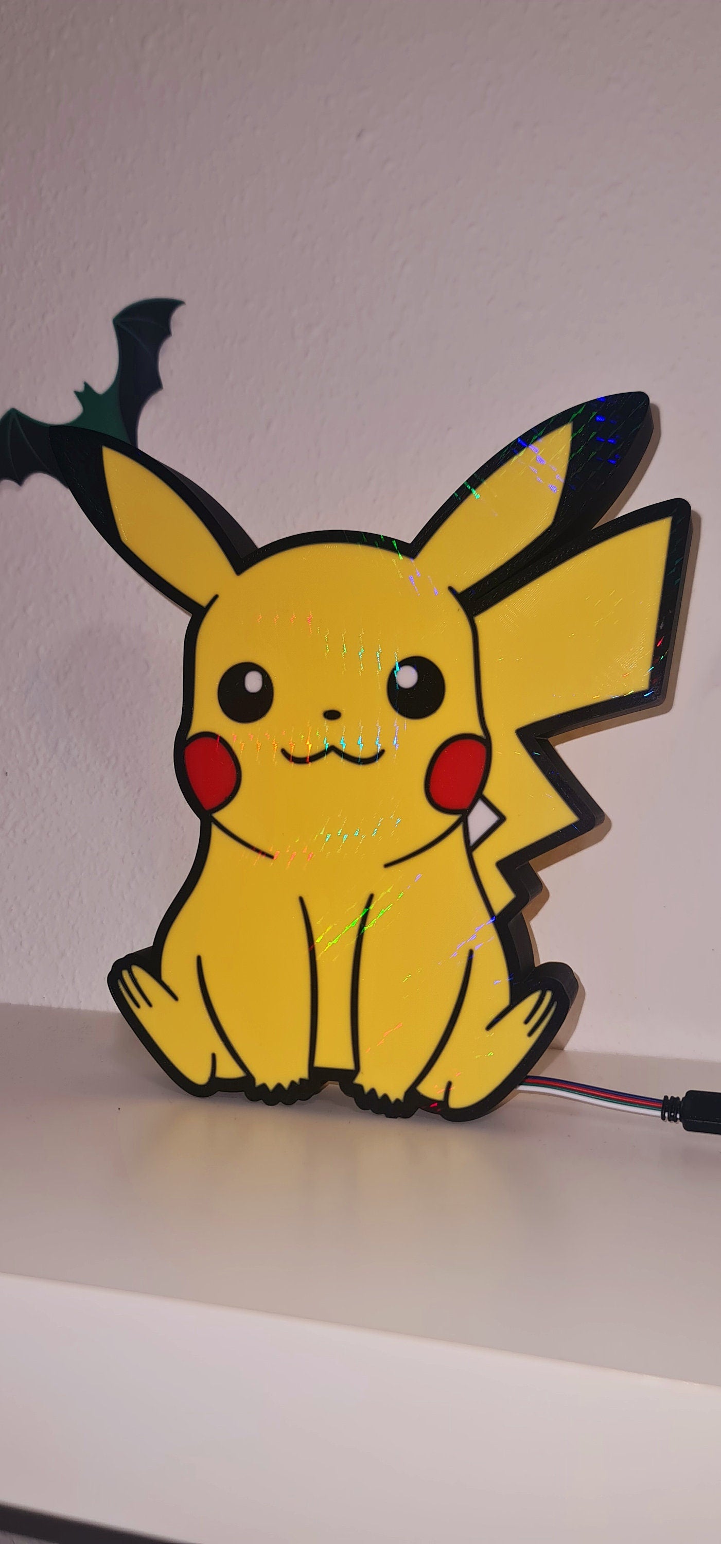 Pikachu-LED-Lampe – USB-betriebenes Licht mit Pokémon-Motiv