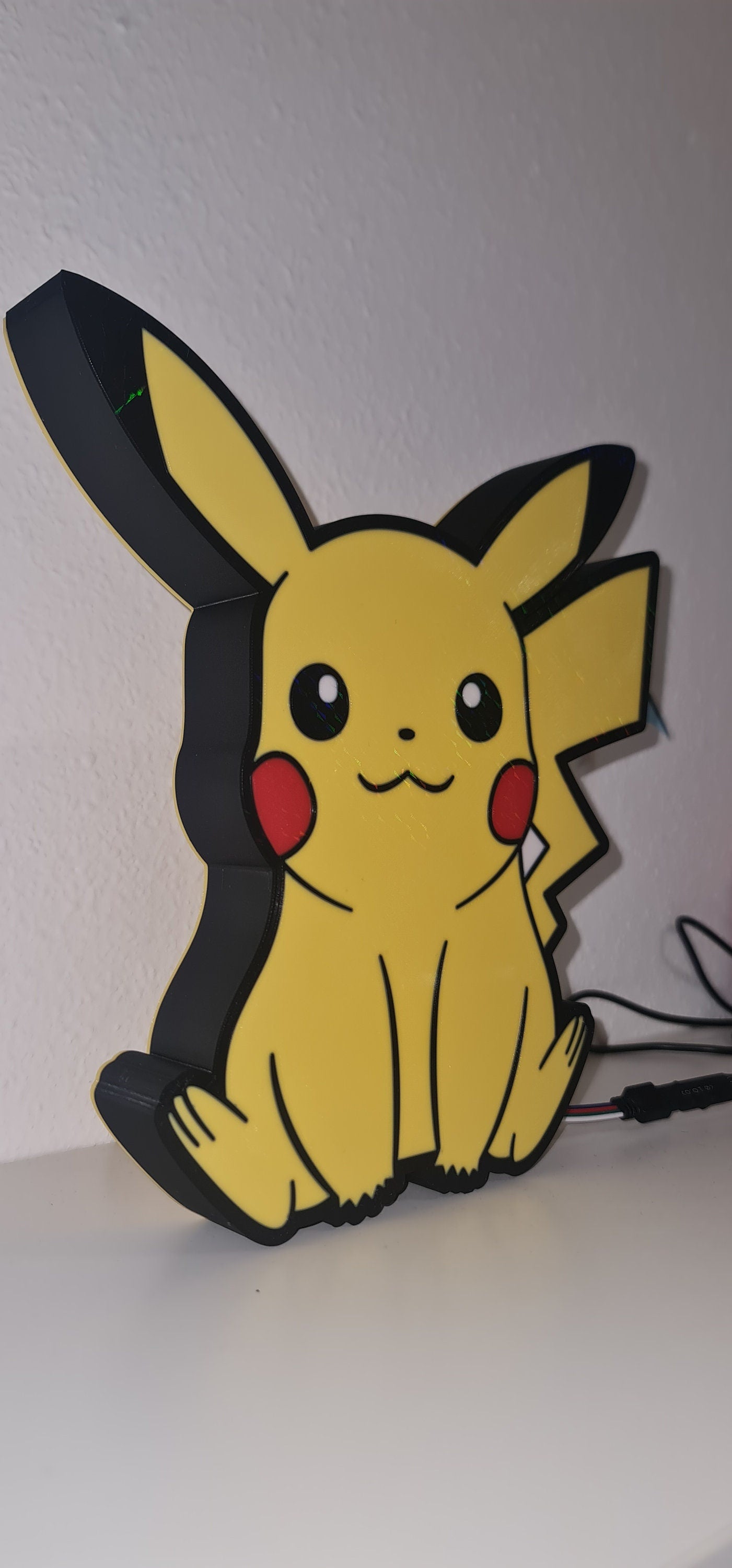 Pikachu-LED-Lampe – USB-betriebenes Licht mit Pokémon-Motiv