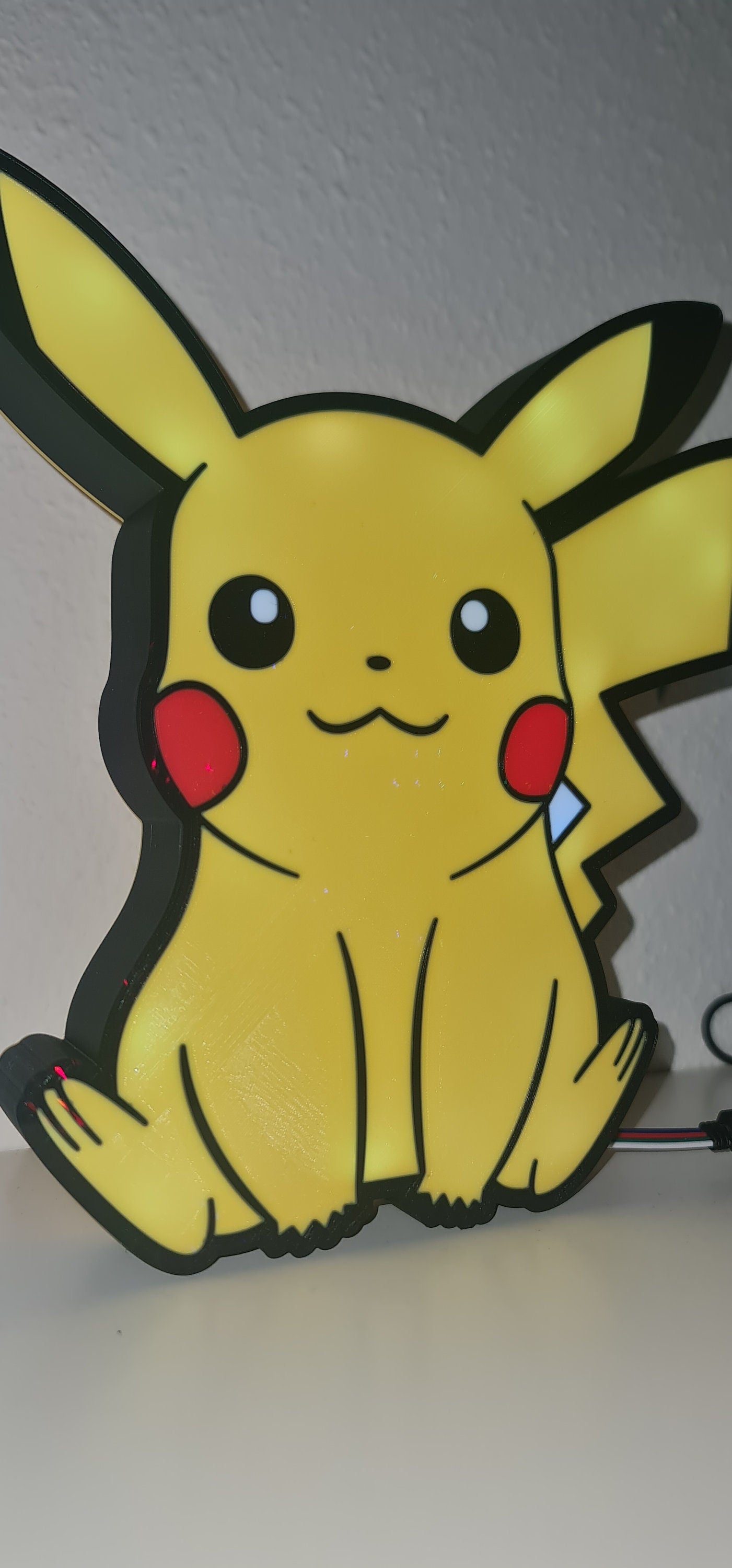 Pikachu-LED-Lampe – USB-betriebenes Licht mit Pokémon-Motiv