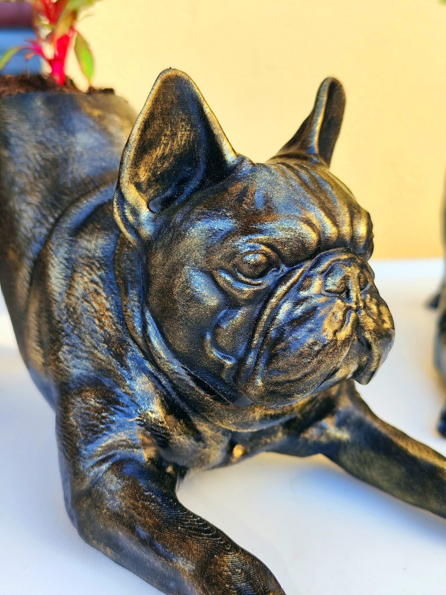 French Bulldog Planter - Capturing Playfulness in Stunning Detail