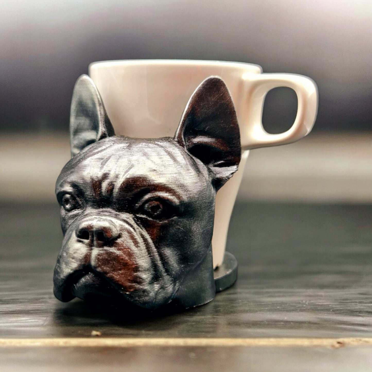 Posavasos con forma de bulldog francés: perfectos para los amantes de los bulldogs franceses