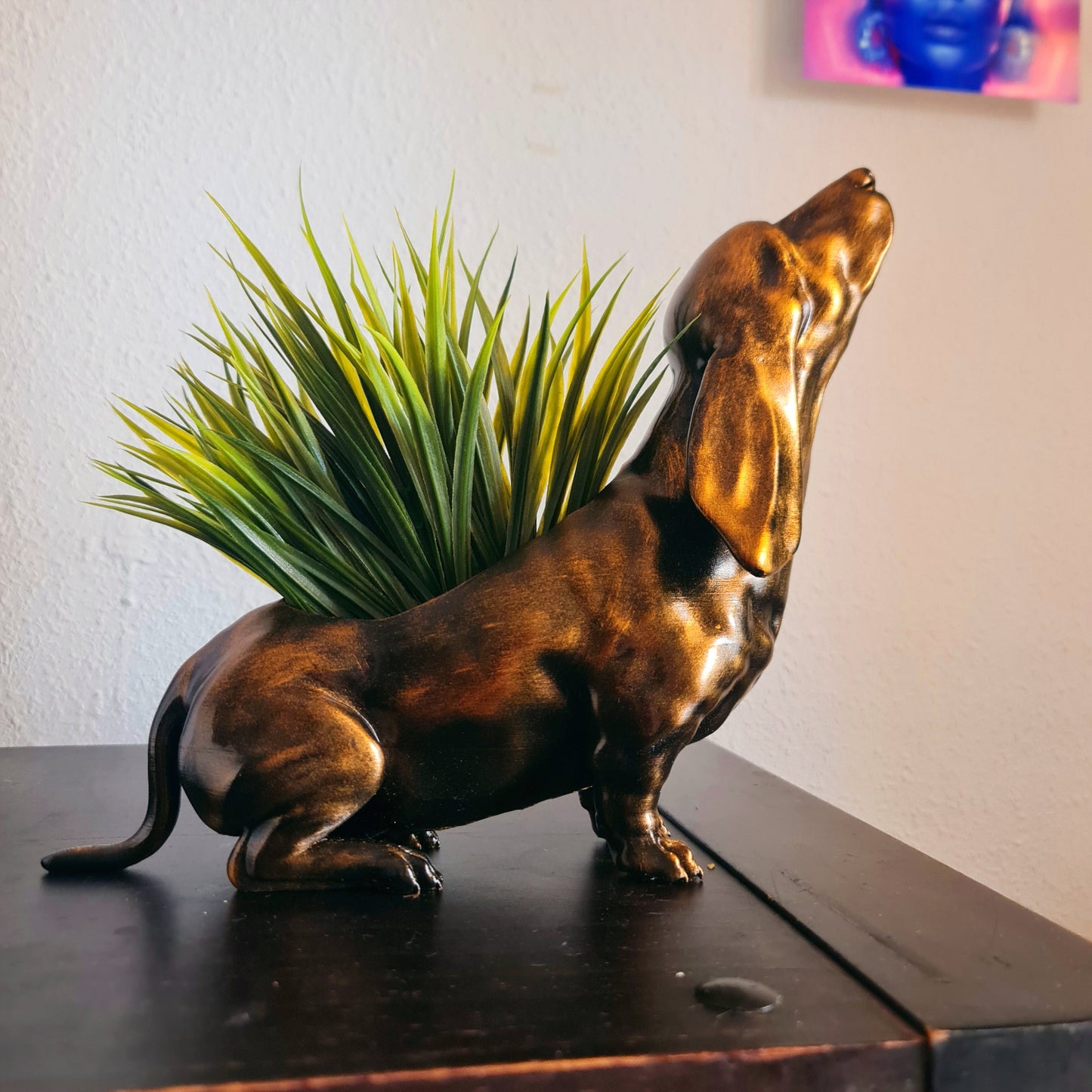 Basset Hound Planter - Capturing Elegance in Stunning Detail