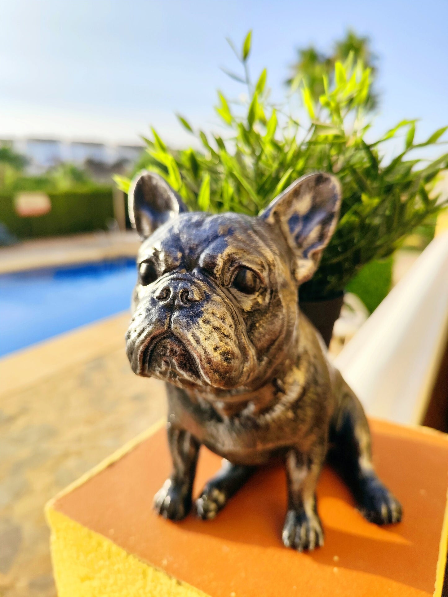 french bulldog planter