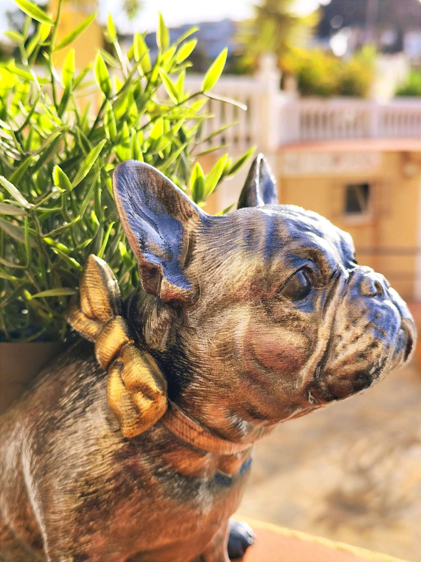 french bulldog planter