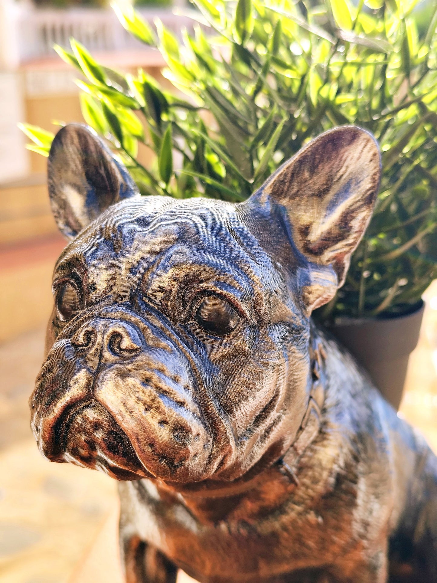 french bulldog planter