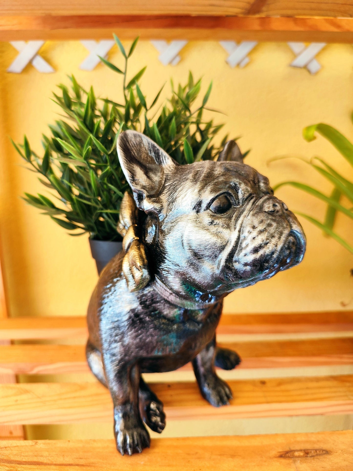 french bulldog planter